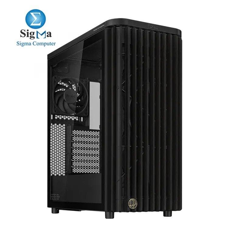ASUS ProArt PA401 Wood Edition - Tempered Glass Panel Mid Tower Case