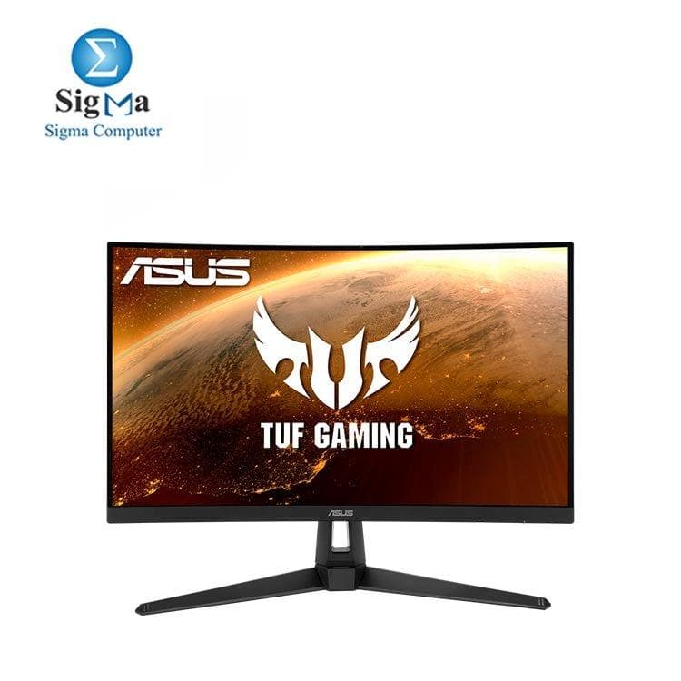 شاشة جيمنج اسوس TUF VG27WQ1B منحنية - 27 بوصة WQHD (2560x1440)، 165Hz، Adaptive-sync، FreeSync Premium، 1ms، HDR10
