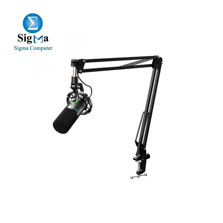 مجموعة مايكروفون ديناميكي MAONO PD200X بمنفذ USB/XLR مع ذراع تعليق