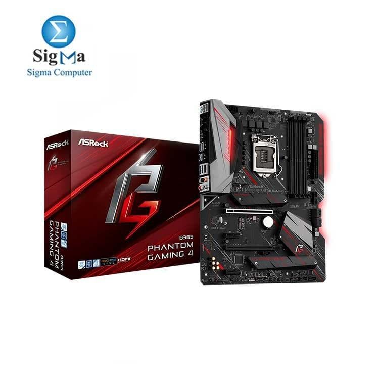 لوحة أم Asrock B365 Phantom Gaming 4