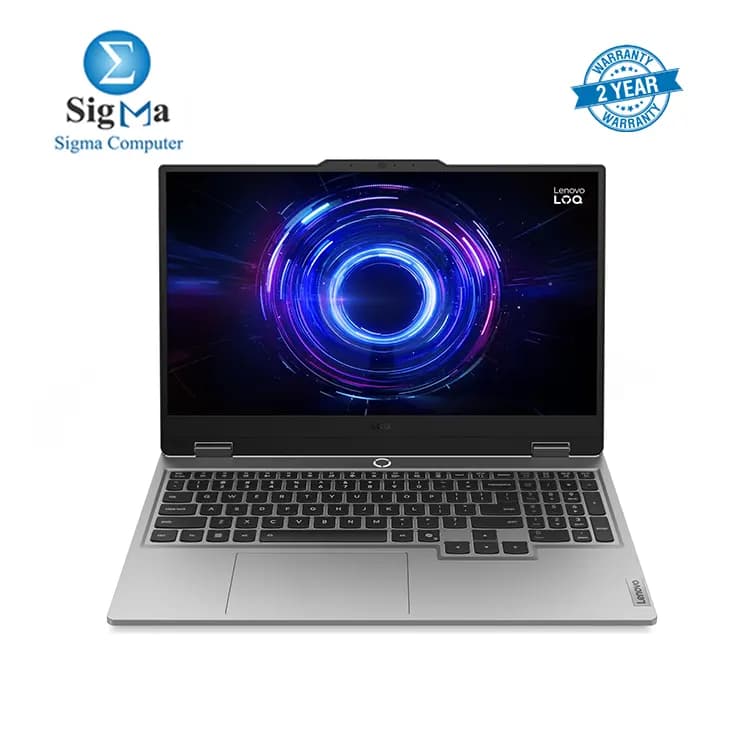 Lenovo LOQ 15IRX10 83JE00DAED Intel Core i7-14700HX - NVIDIA RTX 5050 8GB - 24GB DDR5-4800MHz - 512GB SSD M.2 - 15.6-Inch FHD IPS 144Hz 100 sRGB - Windows 11