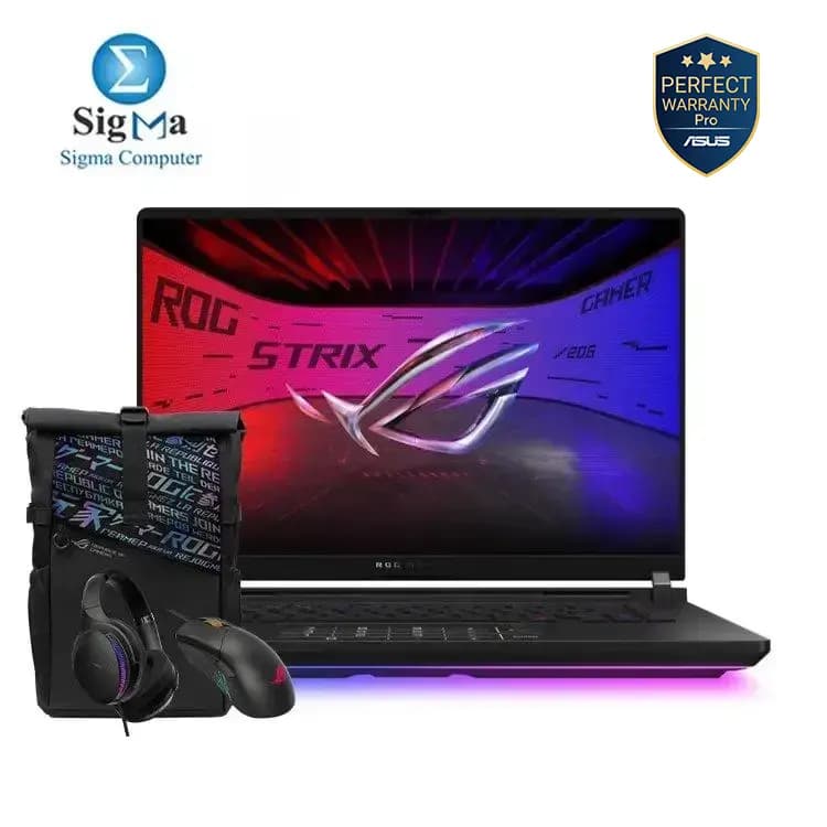 Asus ROG Strix SCAR 18 G835LR-AI3201W Intel Core Ultra 9 275HX - NVIDIA RTX 5070 Ti 12GB - 16GB DDR5 5600Mhz - 1TB SSD PCIe 4.0 - 18" 2.5K 240Hz 100% DCI-P3- Windows 11
