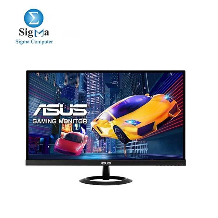 شاشة جيمنج اسوس VX279HG مقاس 27 بوصة، FHD، لوحة IPS، استجابة 1ms، تردد 75Hz، منفذ HDMI، بدون وميض، تقنية FreeSync