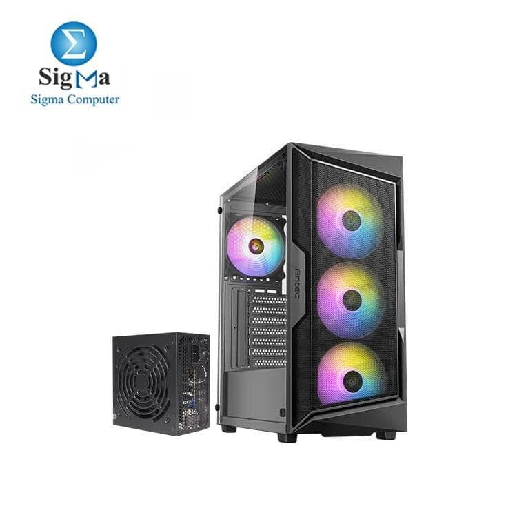 Antec Case AX61 Elite 4Fan ARGB+PSU Antec Atom B750 (Bronze Certified)