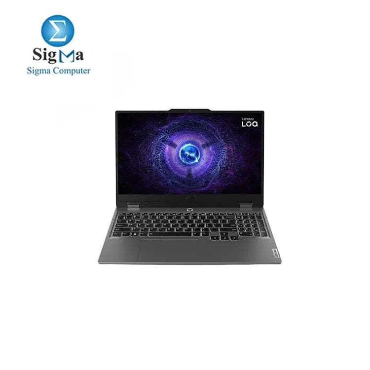 Lenovo LOQ 15IRX9 83DV000EAX-Intel® Core i7-13650HX-NVIDIA® GeForce RTX™ 3050 6GB-16GB DDR5-4800-512GB SSD M.2-15.6" FHD (1920x1080) IPS 300nits Anti-glare, 100% sRGB, 144Hz-White Backlit-Arabic