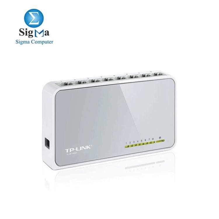 تي بي لينك Tl-Sf1008D سويتش مكتبي 8 منافذ 10/100Mbps