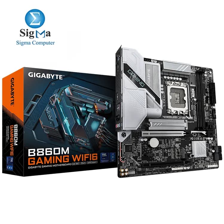 لوحة أم جيجابايت B860M GAMING WIFI6