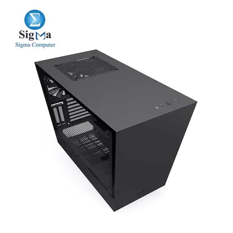 كيسة جيمنج NZXT H510i موديل CA-H510i-BLACK مدمجة ATX Mid-Tower