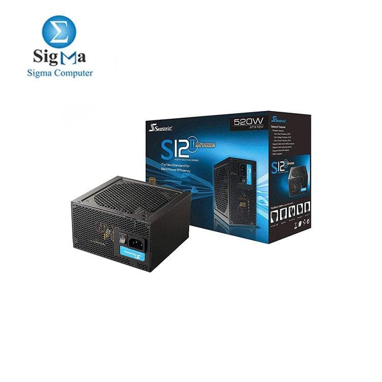 Seasonic S12II 520 SS-520GB 520W 80+ Bronze