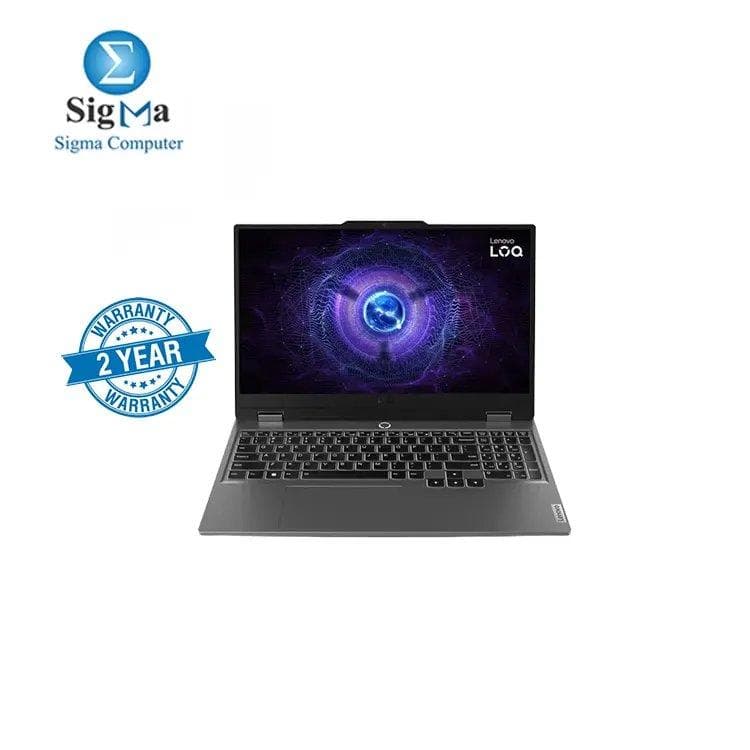 LENOVO LOQ 15IRX9 83DV008QED - Intel Core i7-13650HX - NVIDIA GeForce RTX 3050 6GB - 16GB SO-DIMM DDR5-4800 - 512GB SSD M.2 - 15.6 FHD IPS 100% sRGB 144Hz -2 years Warranty