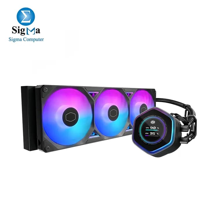 كولر ماستر ML 360 Atmos II LCD ARGB - أسود