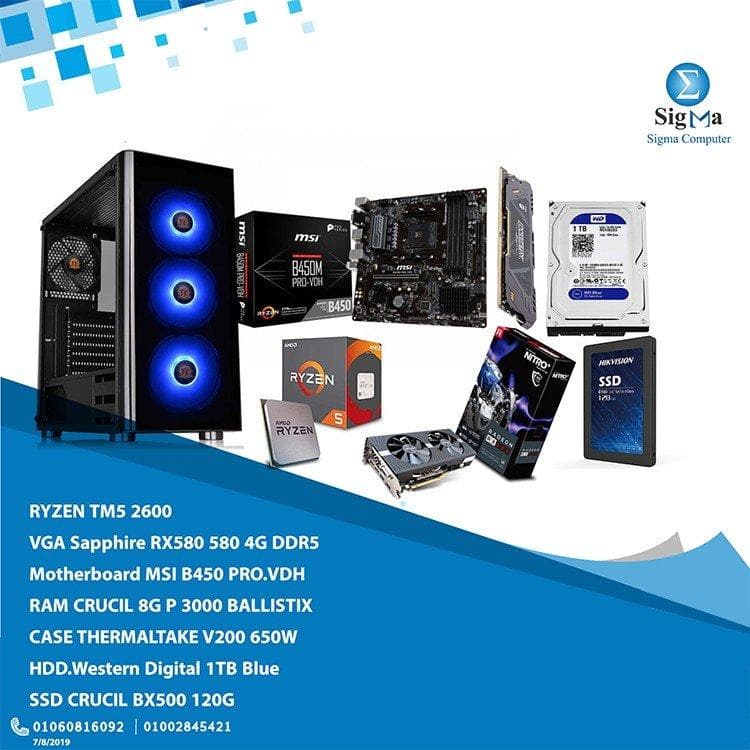 باندل Ryzen TM5 2600