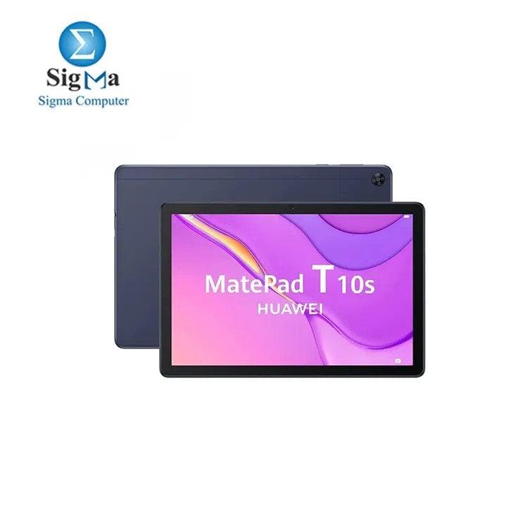 تابلت هواوي Matepad T10S، يدعم LTE، موديل AGS3K-L09، رام 4GB، مساحة 64GB - لون أزرق