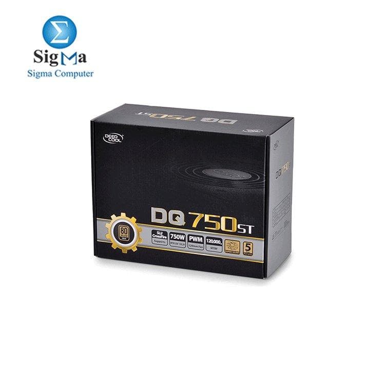 مزود طاقة ديب كول DQ750ST معتمد 80 Plus Gold