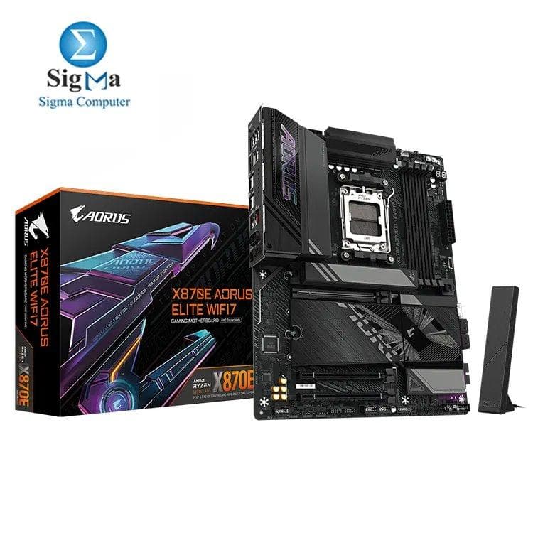 Gigabyte X870E AORUS ELITE WIFI7 Socket AM5 LGA 1718 Motherboard