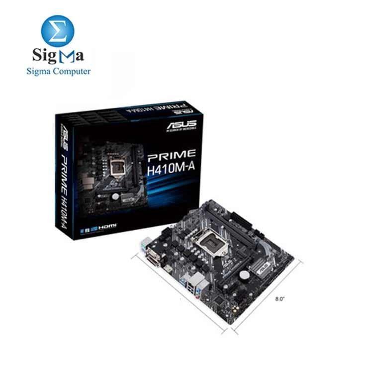 لوحة أم اسوس PRIME H410M-A/CSM LGA 1200 Micro-ATX