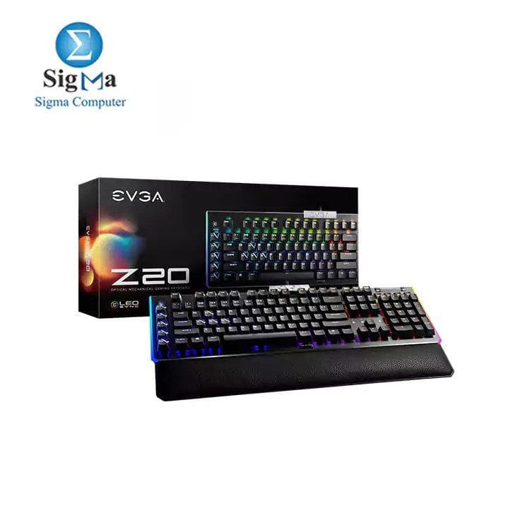 EVGA Z20 RGB Optical Mechanical (Linear Switch) Gaming Keyboard 811-W1-20US-KR