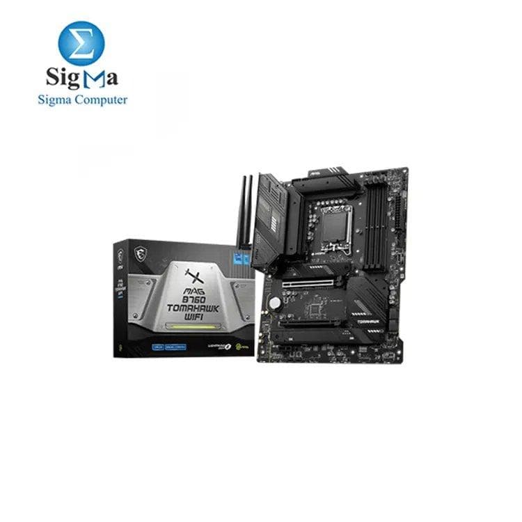 لوحة أم ام اس اي B760 TOMAHAWK WIFI، سوكيت LGA 1700، تدعم DDR5