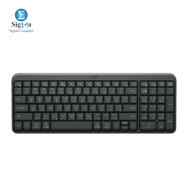 لوجيتك K250 كيبورد لاسلكي، جرافيت - 920-013463