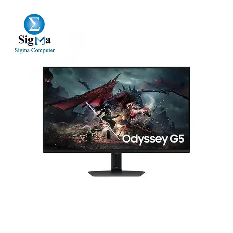 SAMSUNG 27-Inch Odyssey G502 Series QHD Fast IPS Gaming Monitor 1ms VESA DisplayHDR 400 180Hz AMD FreeSync G-Sync Compatible Adjustable Stand Eye Saver Mode 99 sRGB