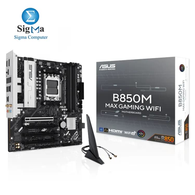 لوحة أم اسوس B850M MAX GAMING WIFI