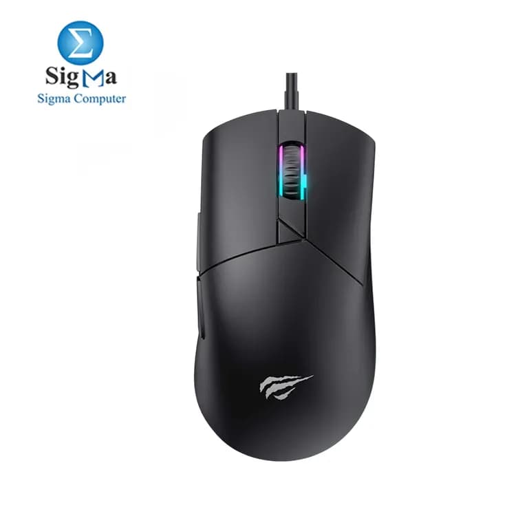 Havit Ms1038 RGB backlit Programmable gaming mouse 8000DPI