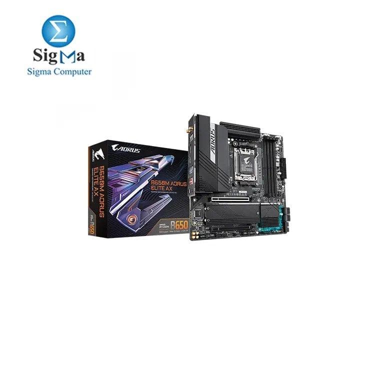 لوحة أم جيجابايت AMD B650M AORUS ELITE AX (rev. 1.x)