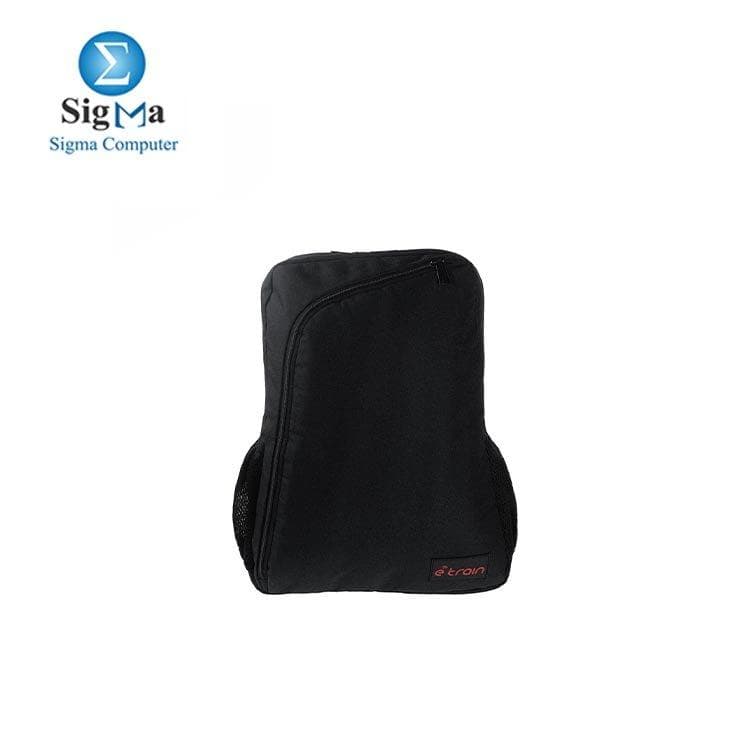 E-train (BG02B) Backpack Bag Fit Up to 15.6' - Black