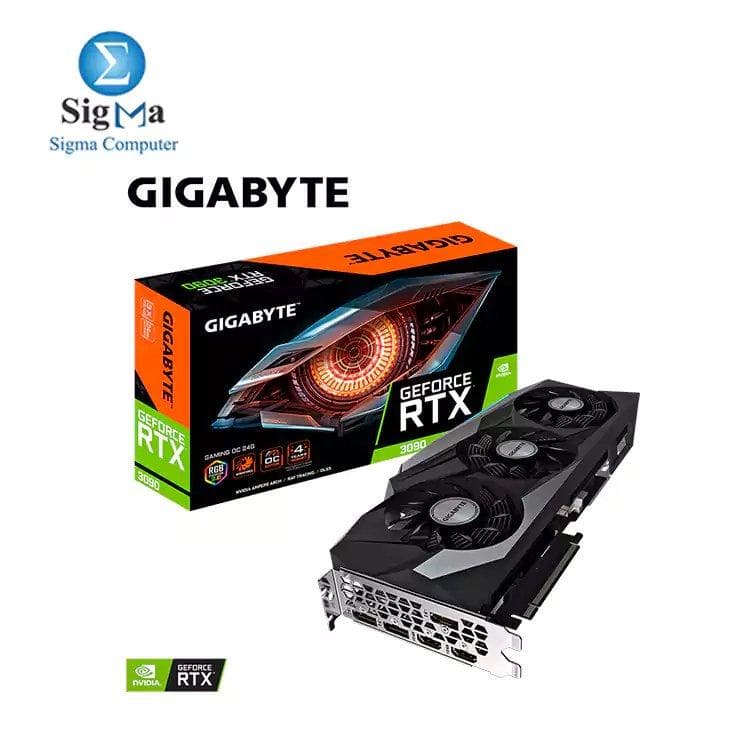 كرت شاشة جيجابايت GeForce RTX™ 3090 GAMING OC 24G