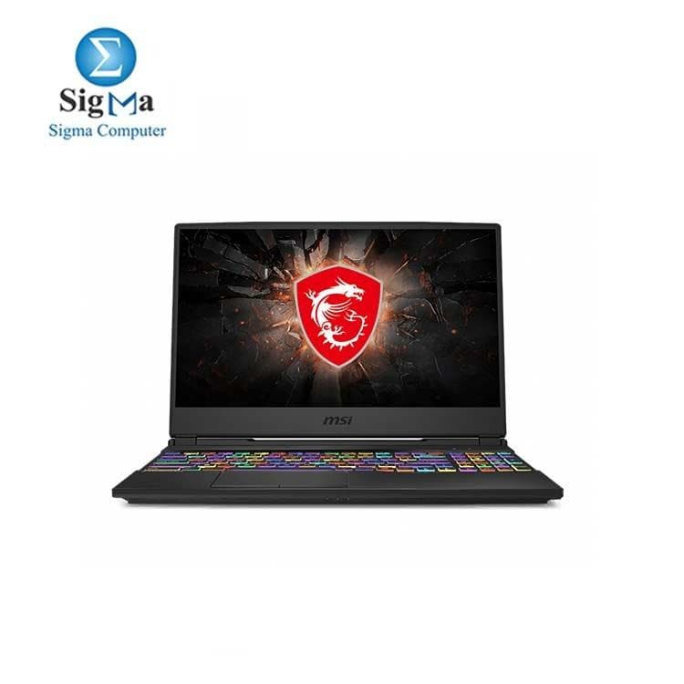 لابتوب جيمنج ام اس اي L65، شاشة 15.6 بوصة، معالج Core i7-9750، رام 16GB، هارد 1TB + 256GB SSD، كرت شاشة NVIDIA GeForce RTX 2060