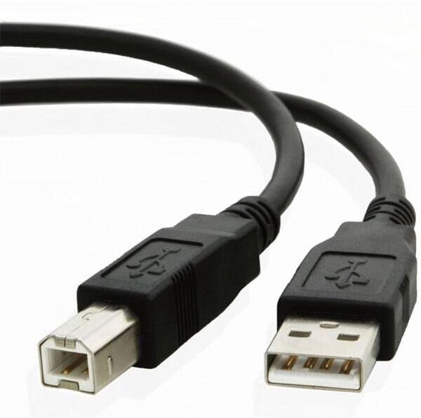 CABLE PRINTER USB 1.5 M color Black 1.5