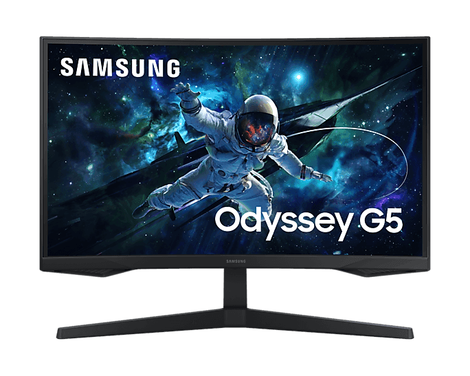 Monitor SAMSUNG – Odyssey G5 G55C QHD 27-inch 165Hz curved gaming monitor LS27CG552EMXEG