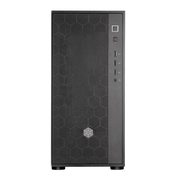 Silverstone FARA R1 V2 Stylish and distinct tempered glass mid tower ATX chassis