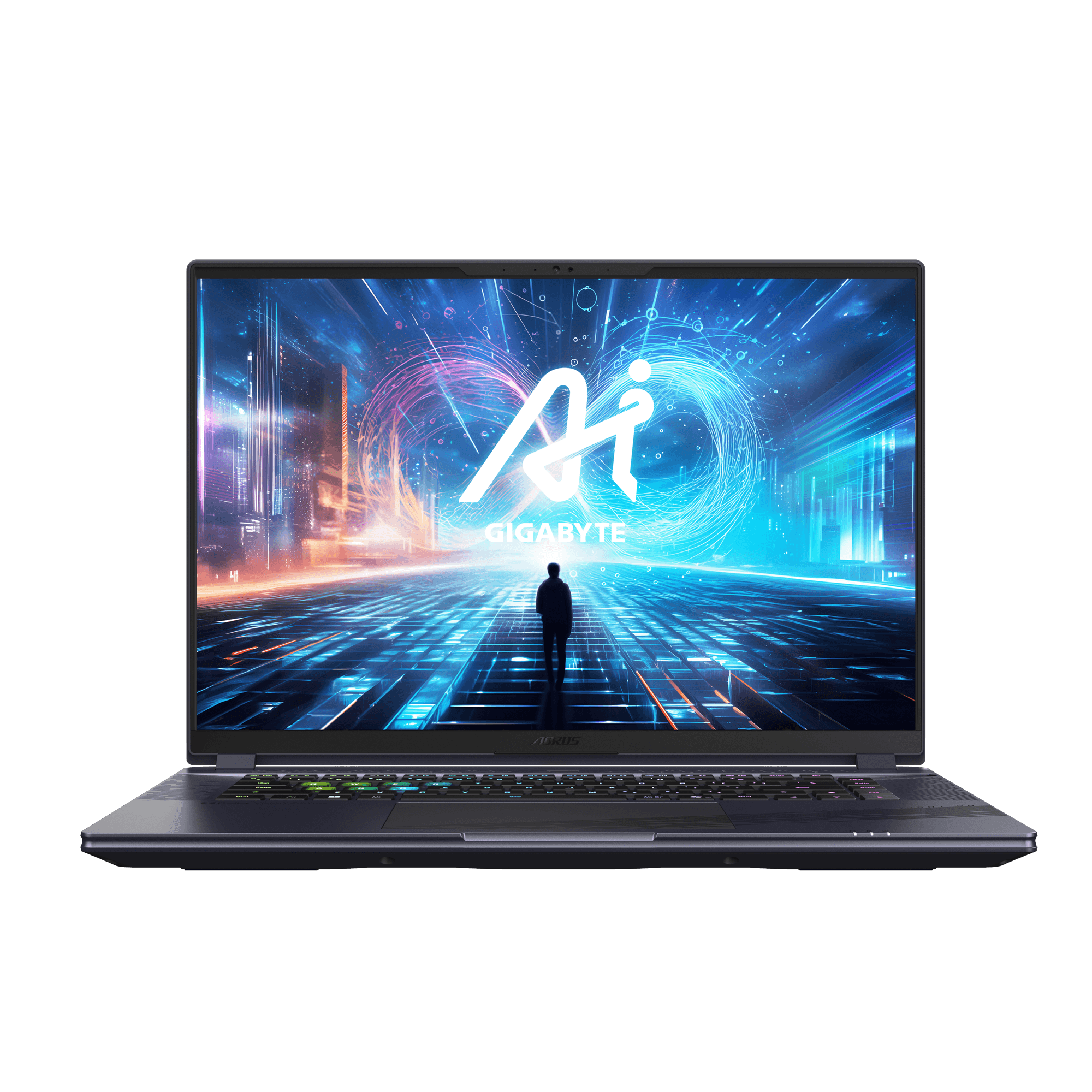 LAPTOP AORUS 16X 9KG  43EEC54SH 2024 CPU RPL i7-13650HX RAM DDR5 4800 8GB*2 VGA RTX 4060 GDDR6 8G  HDD 512G SSD Gen4 16.0 FHD 165Hz DOS