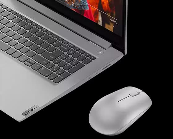 LENOVO 530 WIRELESS MOUSE – PLATINUM GREY – WITH BATTERY