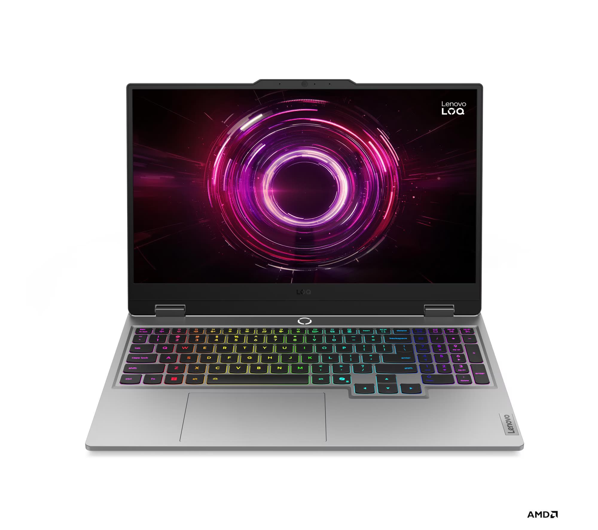 LAPTOP LENOVO LOQ 15AHP10 GAMING CPU AMD Ryzen 7 250 RAM 16GB DDR5-5600 HDD 512GB M.2 2242 PCIe Gen4 NVMe VGA NVIDIA GeForce RTX 5050 Laptop GPU 8GB GDDR7 15.6 FHD (1920×1080)  144Hz  IPS 2 YEAR WARRENTY ( 83JG002BED )
