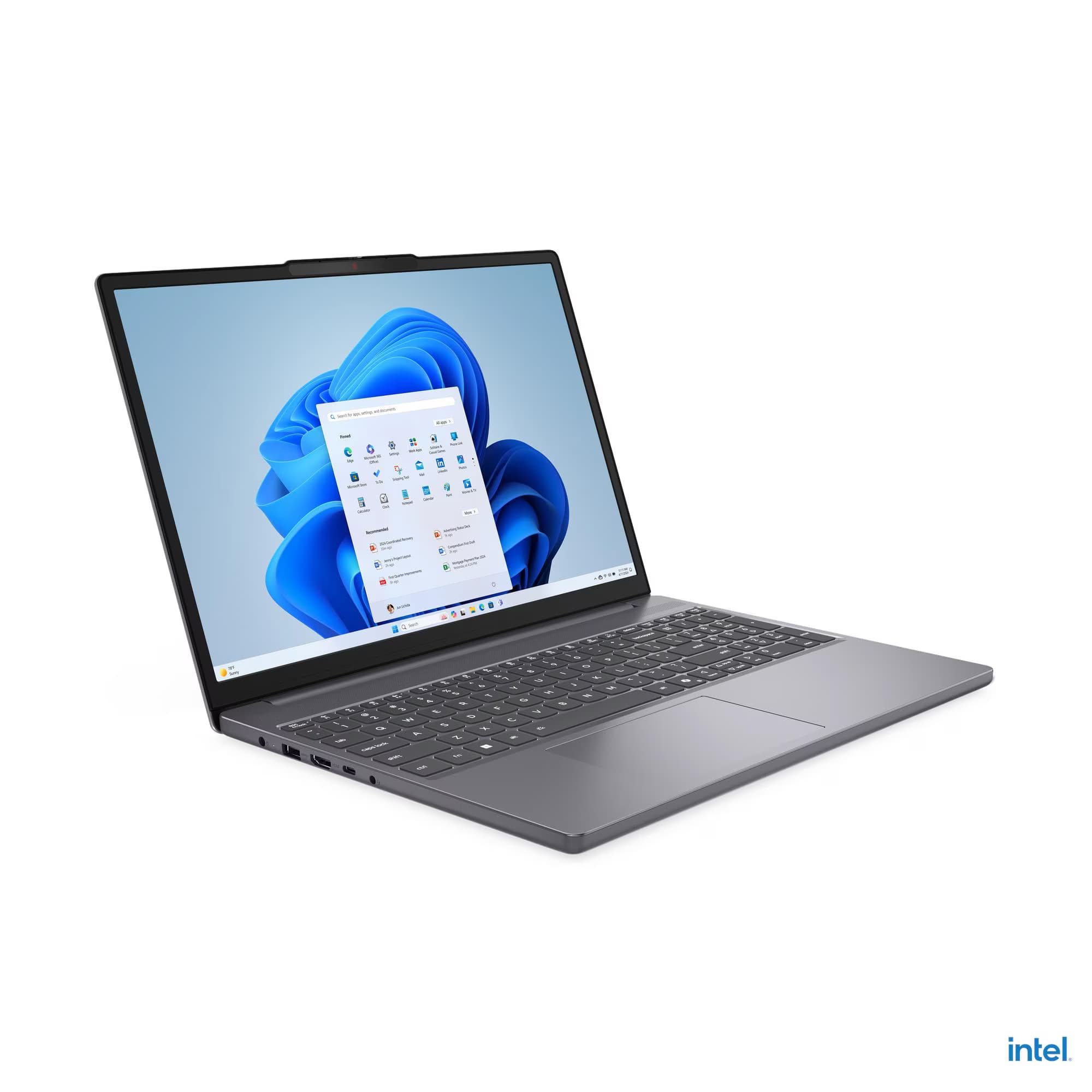 LAPTOP LENOVO IdeaPad Slim 3 15IRH10 Core i5-13420H RAM 16G DDR5 4800 HDD 512GB SSD M.2 NVMe Integrated Intel UHD Graphics MOUDE LENOVO & BAG Windows 11 Home 83K100FMED