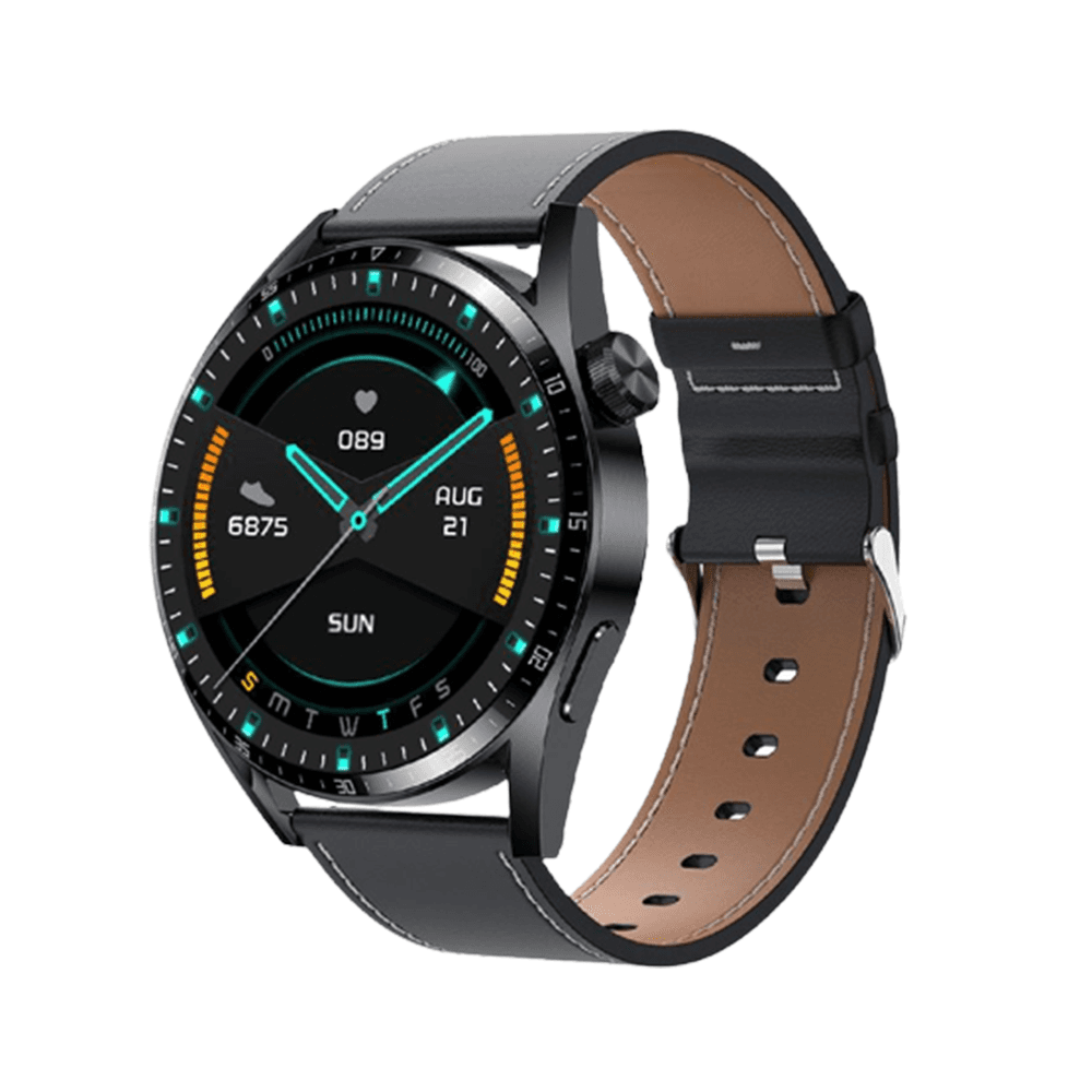 Green Lion G-Master Leather Smart Watch