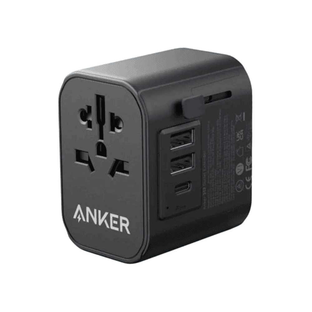 Anker 312 Charger 3-USB Ports and AC Outlet 30W | A9212k11