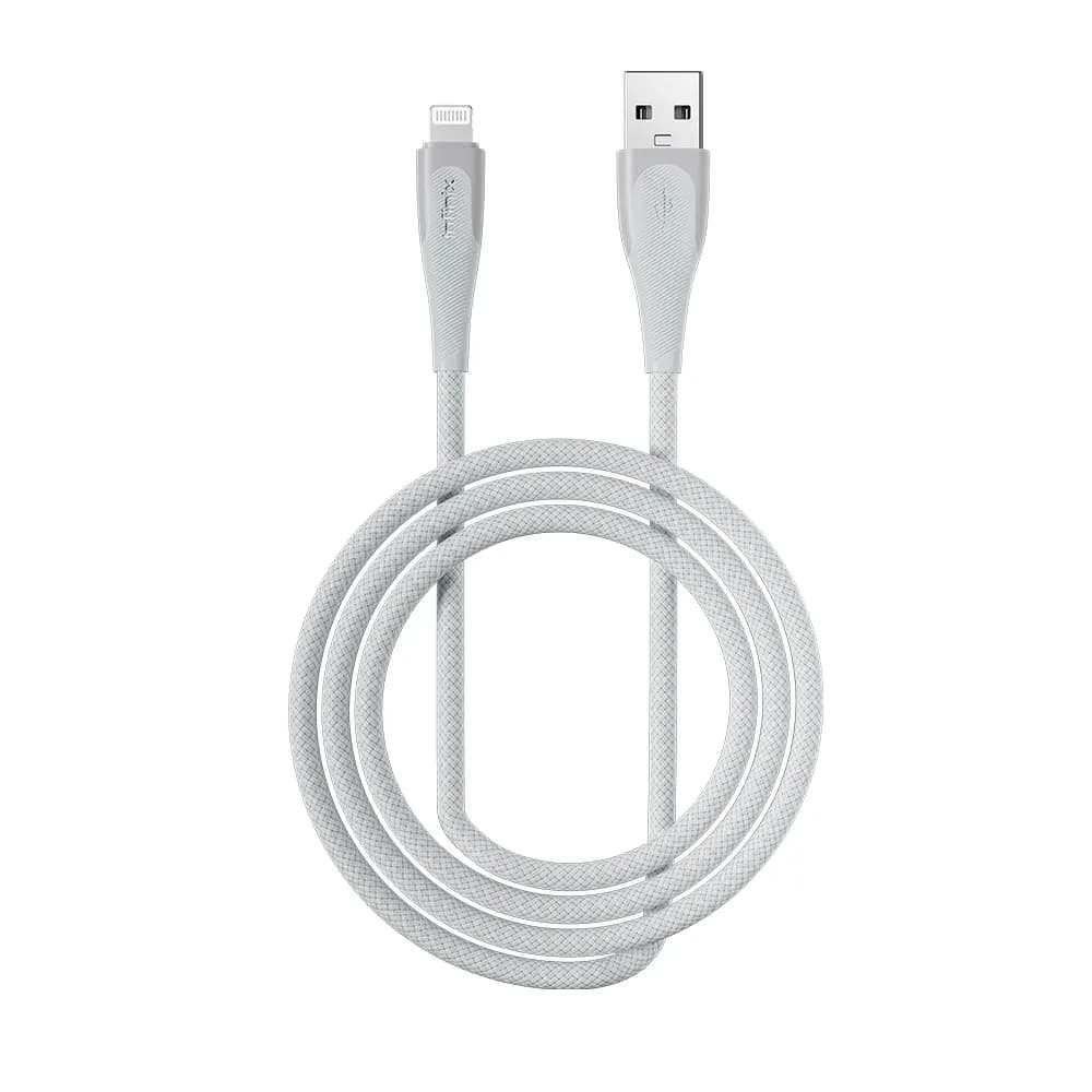 Infinix X122A USB-A to Lightning Braided Cable 1m
