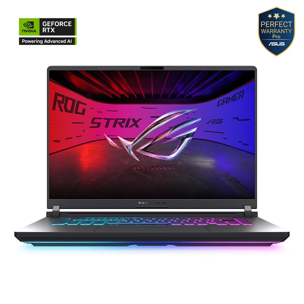 ASUS ROG Strix G16 G615LM-RV009W – GeForce RTX 5060 8GB – Ultra 9 275HX – 16GB – 1TB SSD – 16 FHD 165Hz – Win11