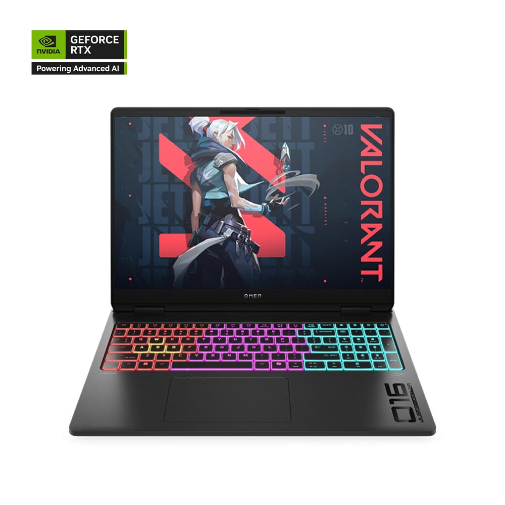HP OMEN MAX 16-ak0007ne – GeForce RTX 5060 – Ryzen AI 7 350 – 16GB – 512GB SSD – 16 Inch 2K 165Hz – Windows 11