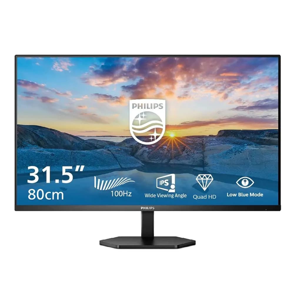 Philips 31.5 Inch QHD IPS 100Hz Adaptive-Sync monitor – 32E1N3500