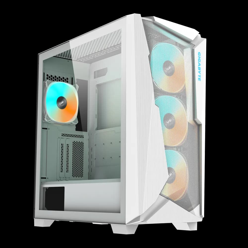 GIGABYTE C301 GLASS WHITE V2 GAMING CASE