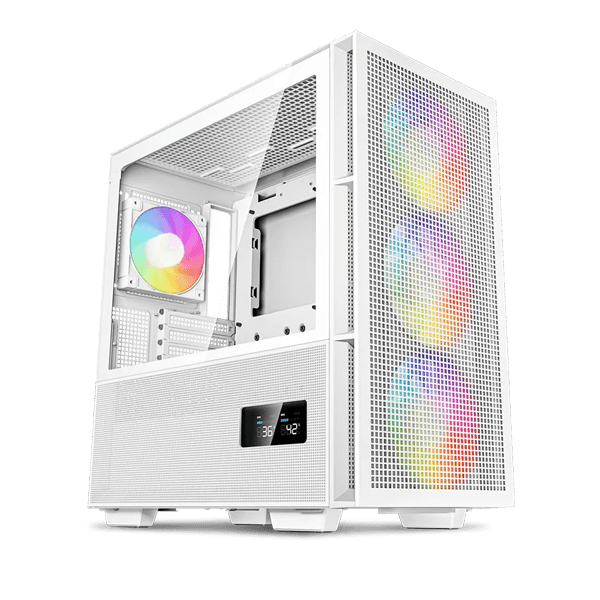 DEEPCOOL CASE CH560 DIGITAL WHITE