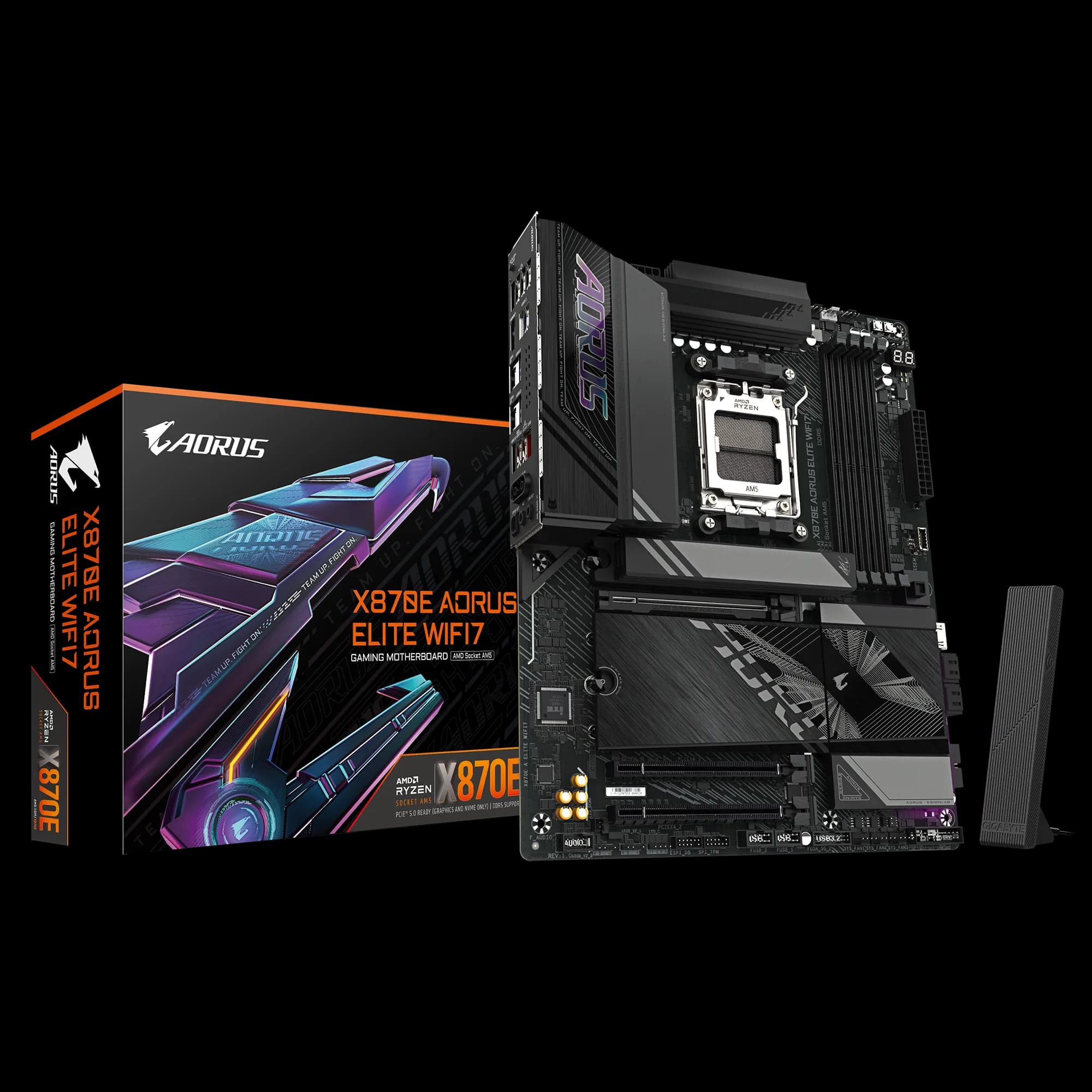 X870E AORUS ELITE WIFI7 RYZEN MOTHERBOARD