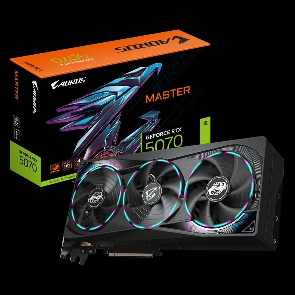 RTX™ 5070 MASTER 12G AORUS GeForce
