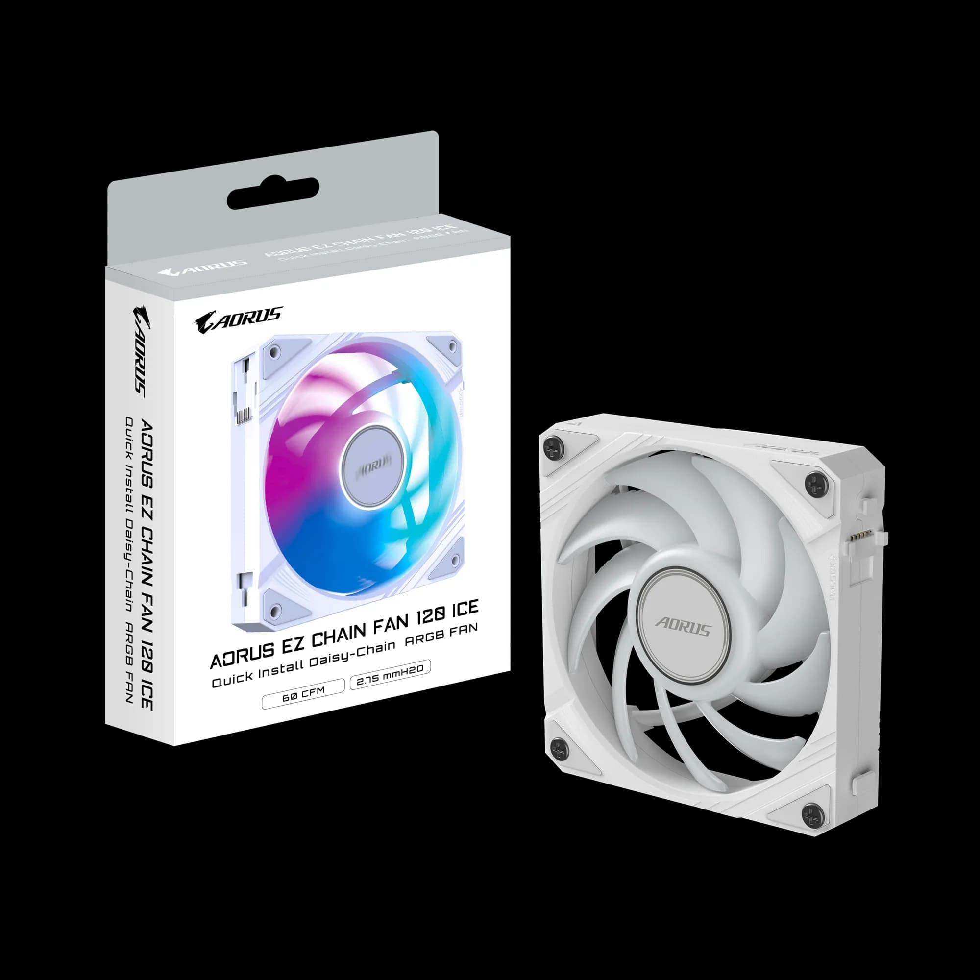 AORUS 120 ICE  EZ CHAIN FAN