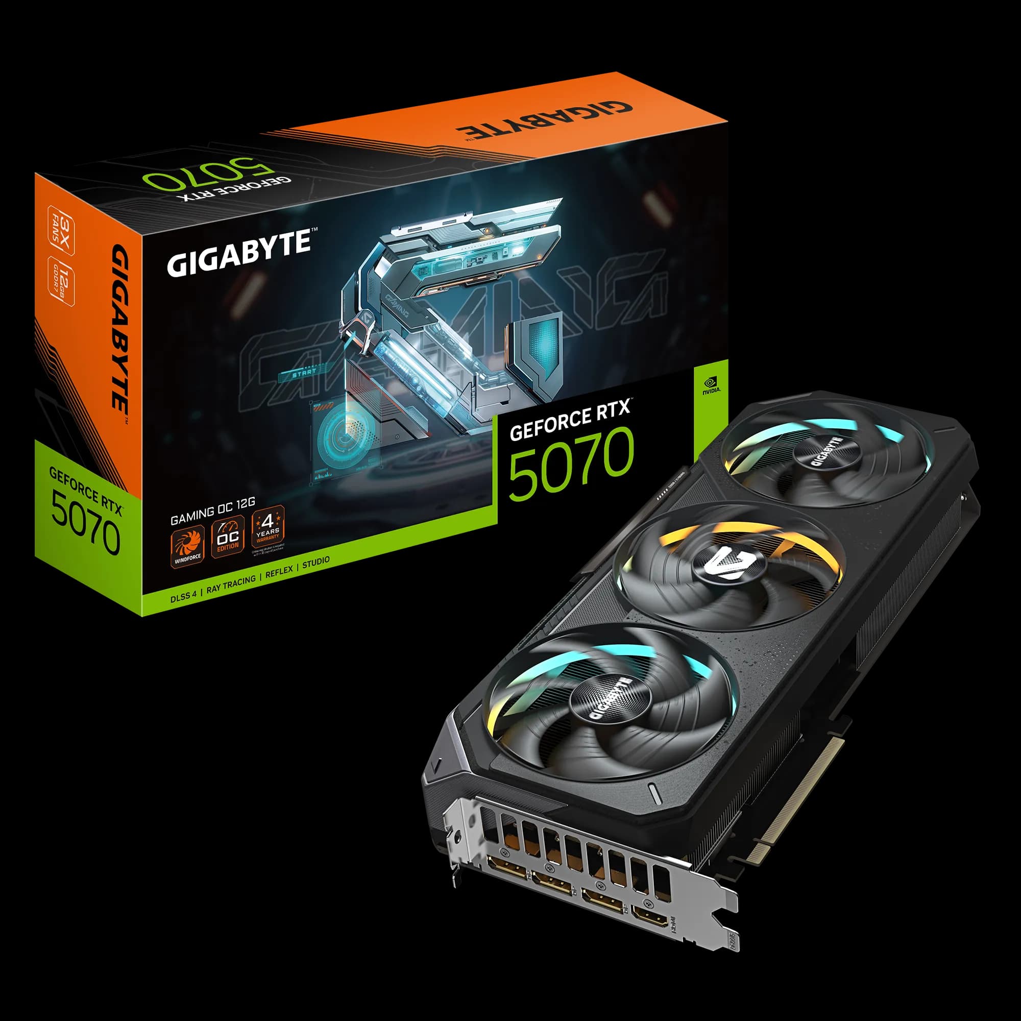 RTX™ 5070 GIGABYTE GAMING OC 12G