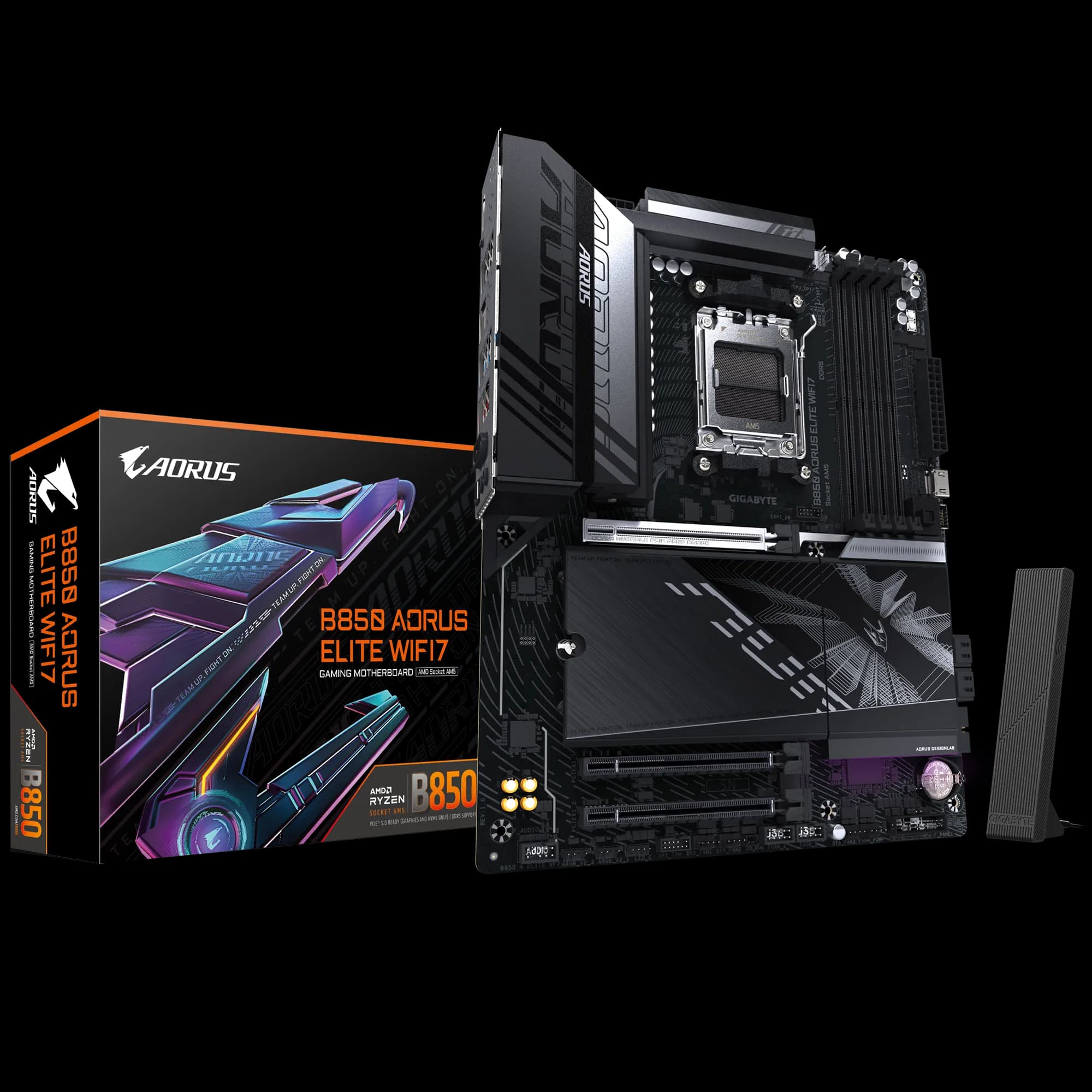 B850 AORUS ELITE WIFI7 RYZEN MOTHERBOARD